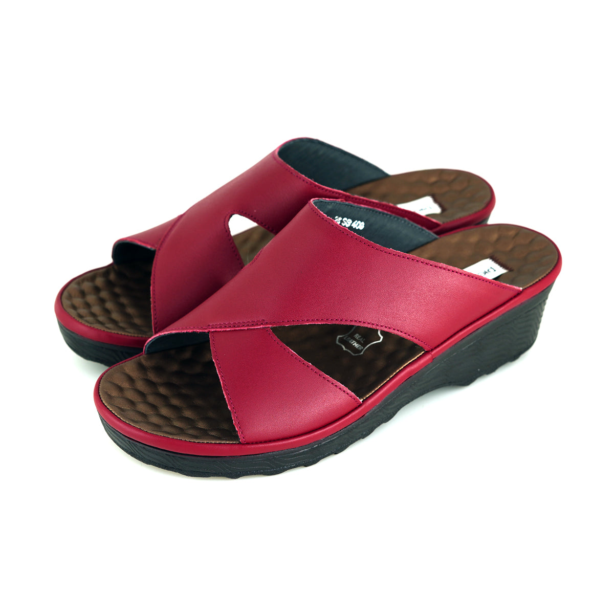 Pierre Cardin အမျိုးသမီးခြေနင်း၊ စစ်မှန်သောသားရေ၊ နူးညံ့ပြီး သက်တောင့်သက်သာရှိသော၊ ကြိုးများပါသော၊ အဖြူရောင်၊ မော်ဒယ် 26SS409 