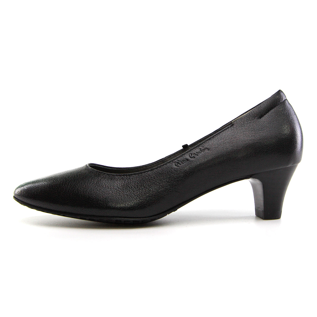 Pierre Cardin รองเท้าผู้หญิง รองเท้าส้นสูง นุ่มสบาย ผลิตจากหนังแท้ สีทอง รุ่น 26WD421