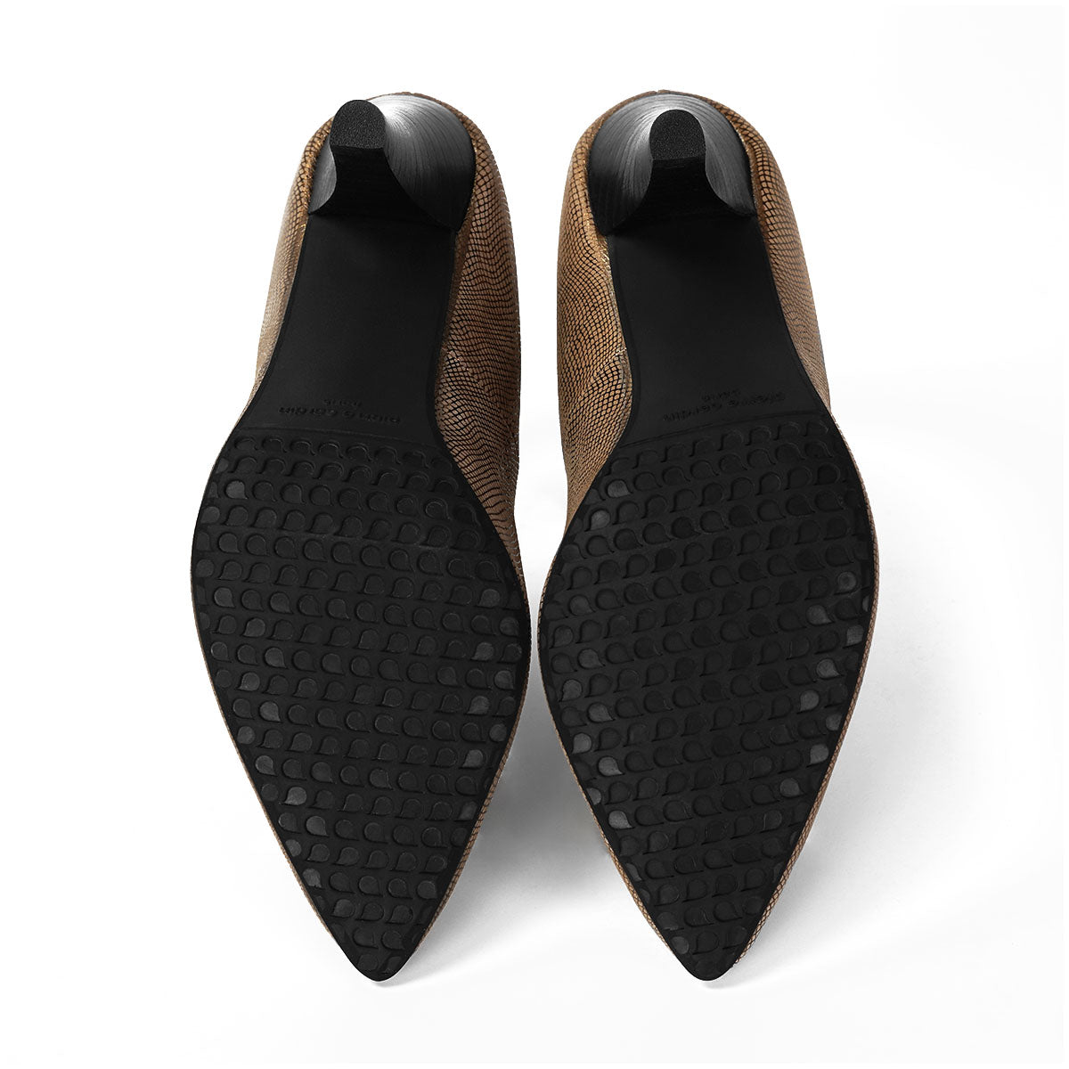 รองเท้าส้นสูงผู้หญิง Pierre Cardin รองเท้าคัทชูหนังแท้ ดีไซน์เรียบหรู เสริมบุคลิก รุ่น 26WD801