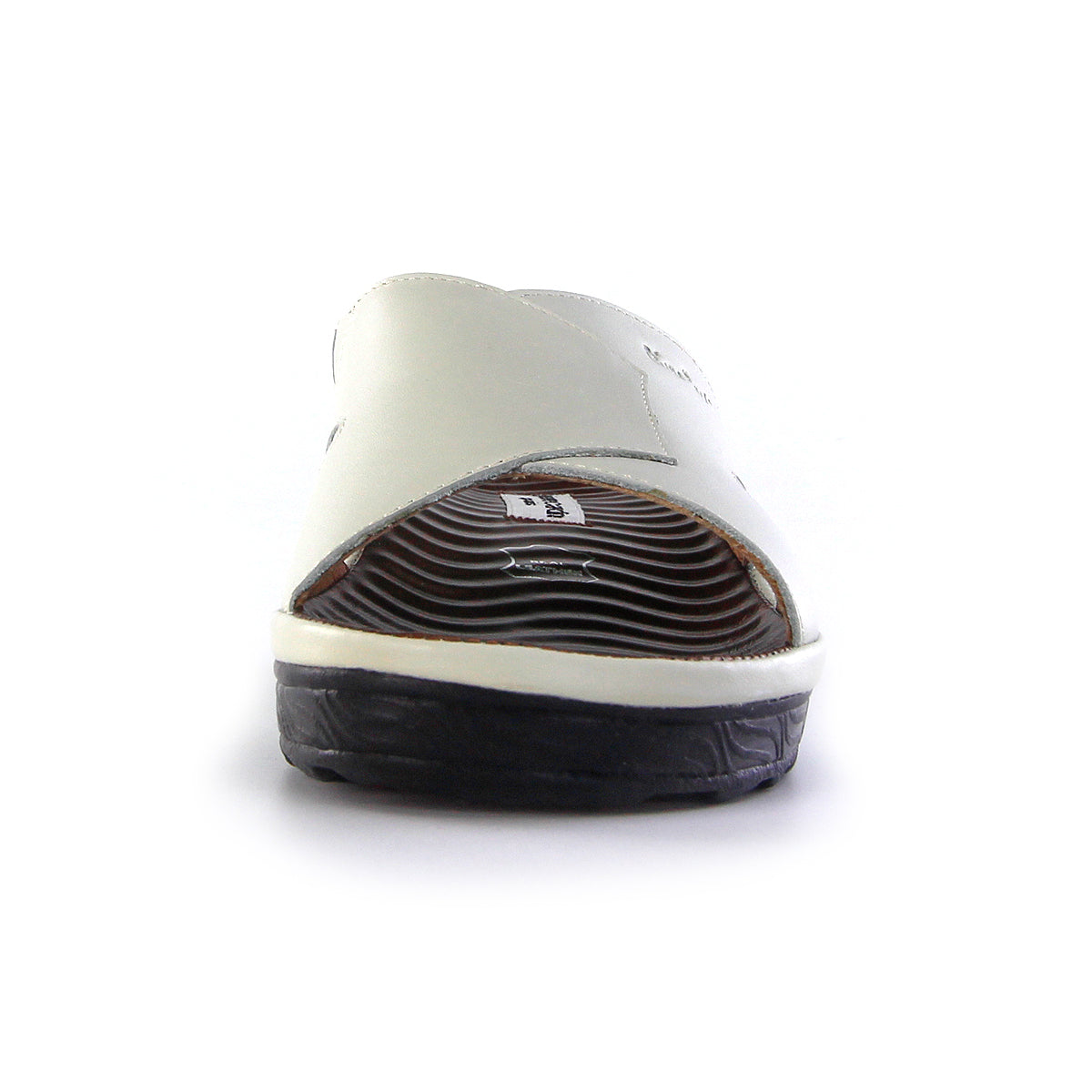 [Size 36-41] Pierre Cardin รองเท้าผู้หญิง รองเท้าแตะ ส้นแบน นุ่มสบาย ผลิตจากหนังแท้ สีดำ รุ่น 26WS413