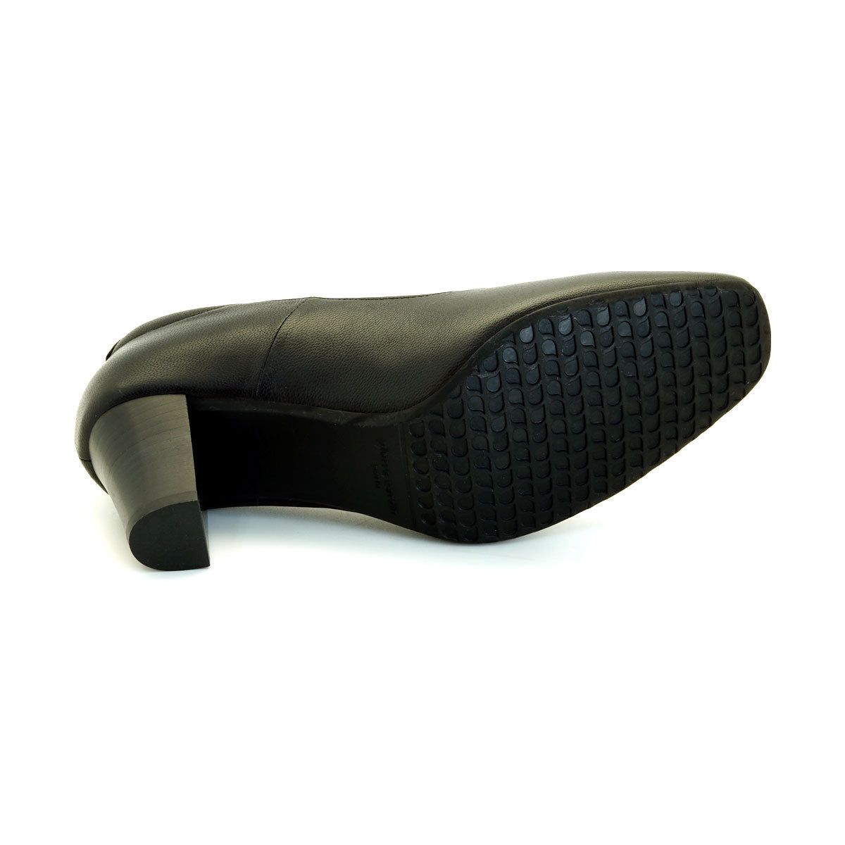 Pierre Cardin รองเท้าผู้หญิง รองเท้าส้นสูง รองเท้าส้นสูงทรง Pump นุ่มสบาย ผลิตจากหนังแท้ สีดำ ไซส์ 36 37 38 39 40 รุ่น 27SD433