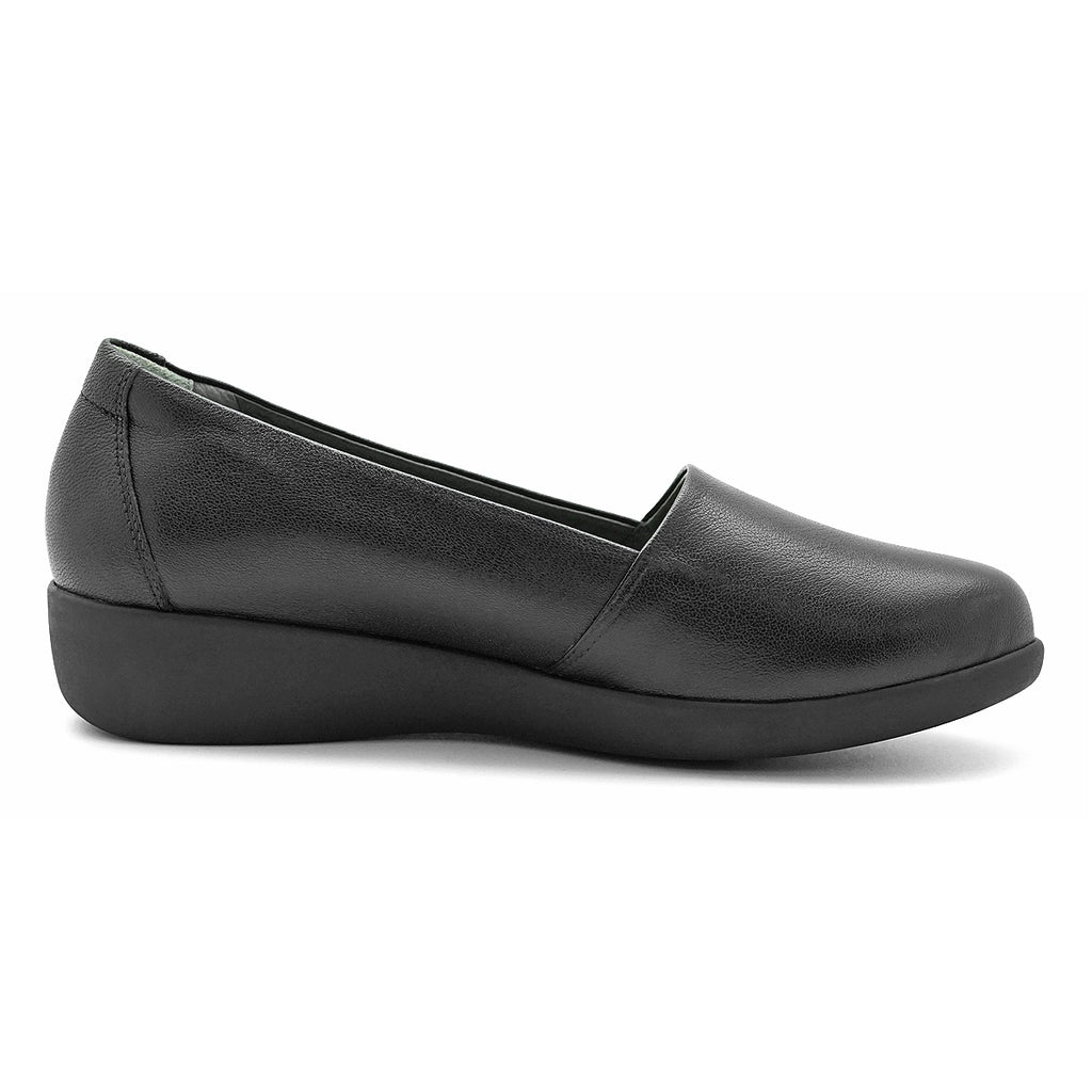 Pierre Cardin အမျိုးသမီးဖိနပ်၊ နူးညံ့ပြီး သက်တောင့်သက်သာရှိသော၊ စစ်မှန်သောသားရေ၊ အနက်ရောင်၊ မော်ဒယ် 27WC455