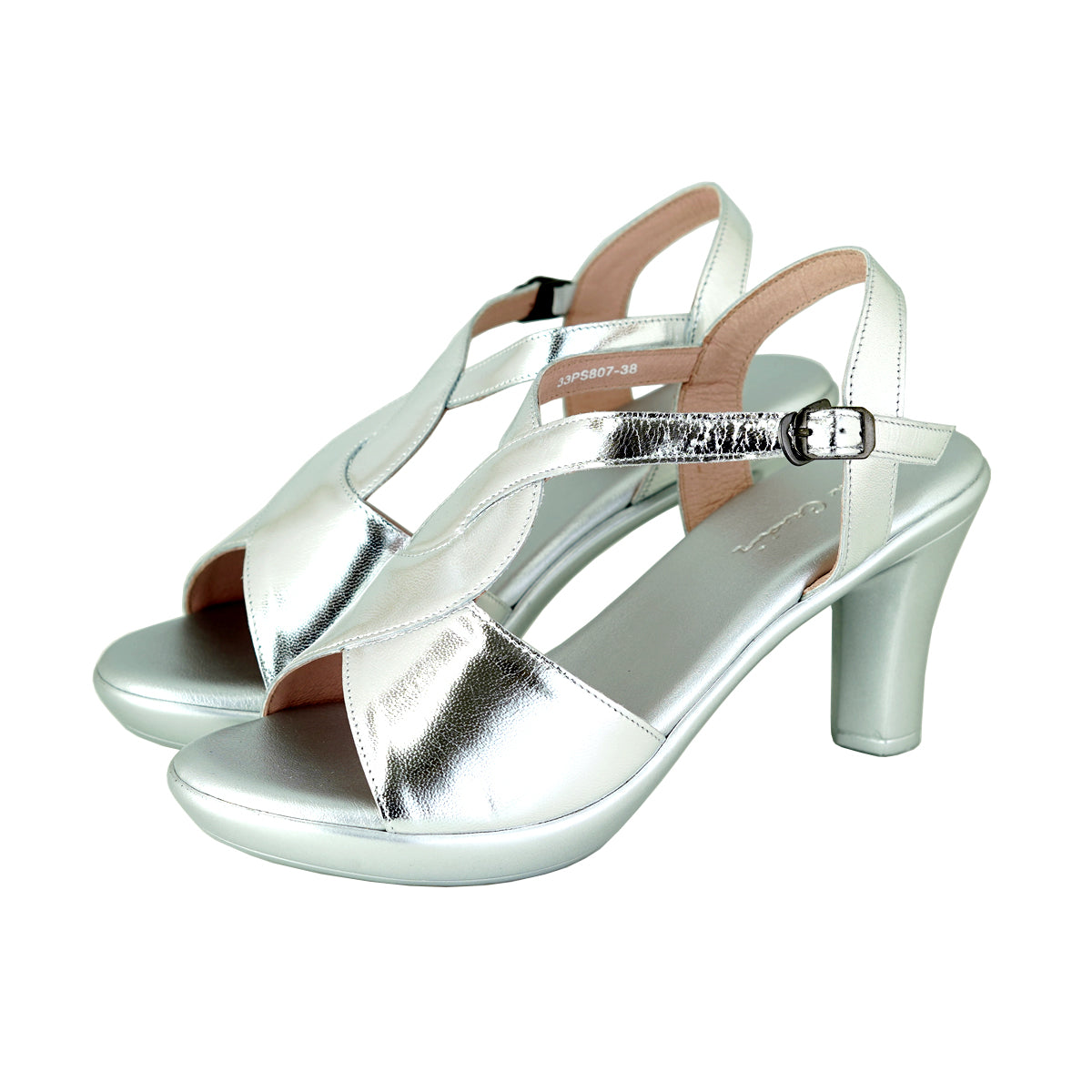 Pierre Cardin รองเท้าผู้หญิง รองเท้าส้นสูง นุ่มสบาย ผลิตจากหนังแท้ รุ่น 33PS807