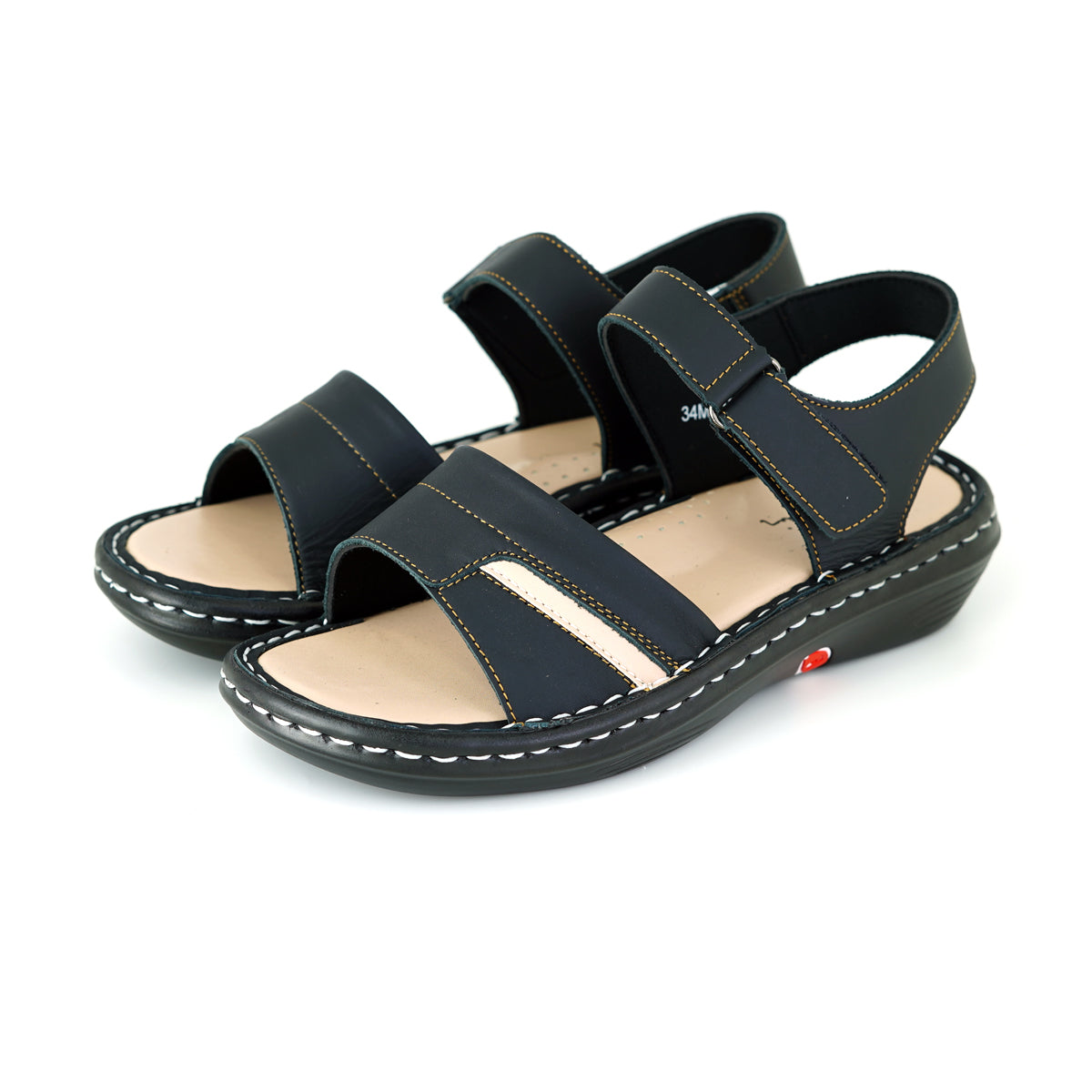 Pierre Cardin รองเท้าแตะผู้หญิง เพื่อสุขภาพ นุ่มสบาย ผลิตจากหนังแท้ รุ่น 34MS173