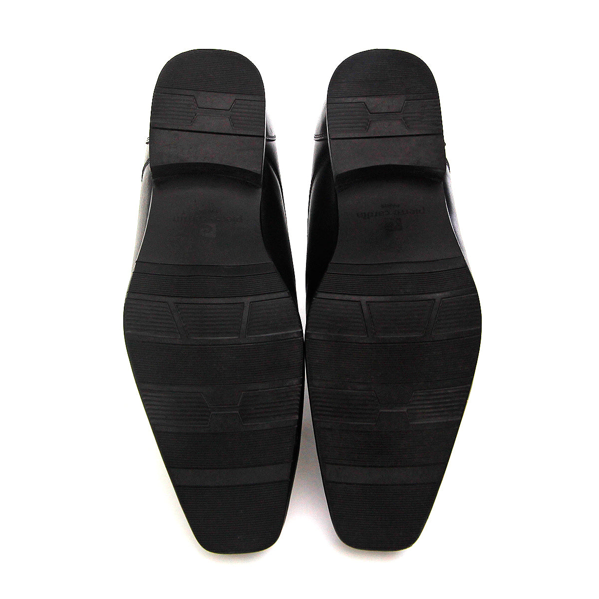 Pierre Cardin အမျိုးသားဖိနပ်၊ တရားဝင်ဖိနပ်၊ ပုံမှန်ဖိနပ်၊ နူးညံ့ပြီး သက်တောင့်သက်သာရှိသော၊ စစ်မှန်သောသားရေ၊ အနက်ရောင်၊ အရွယ်အစား 80TD117 