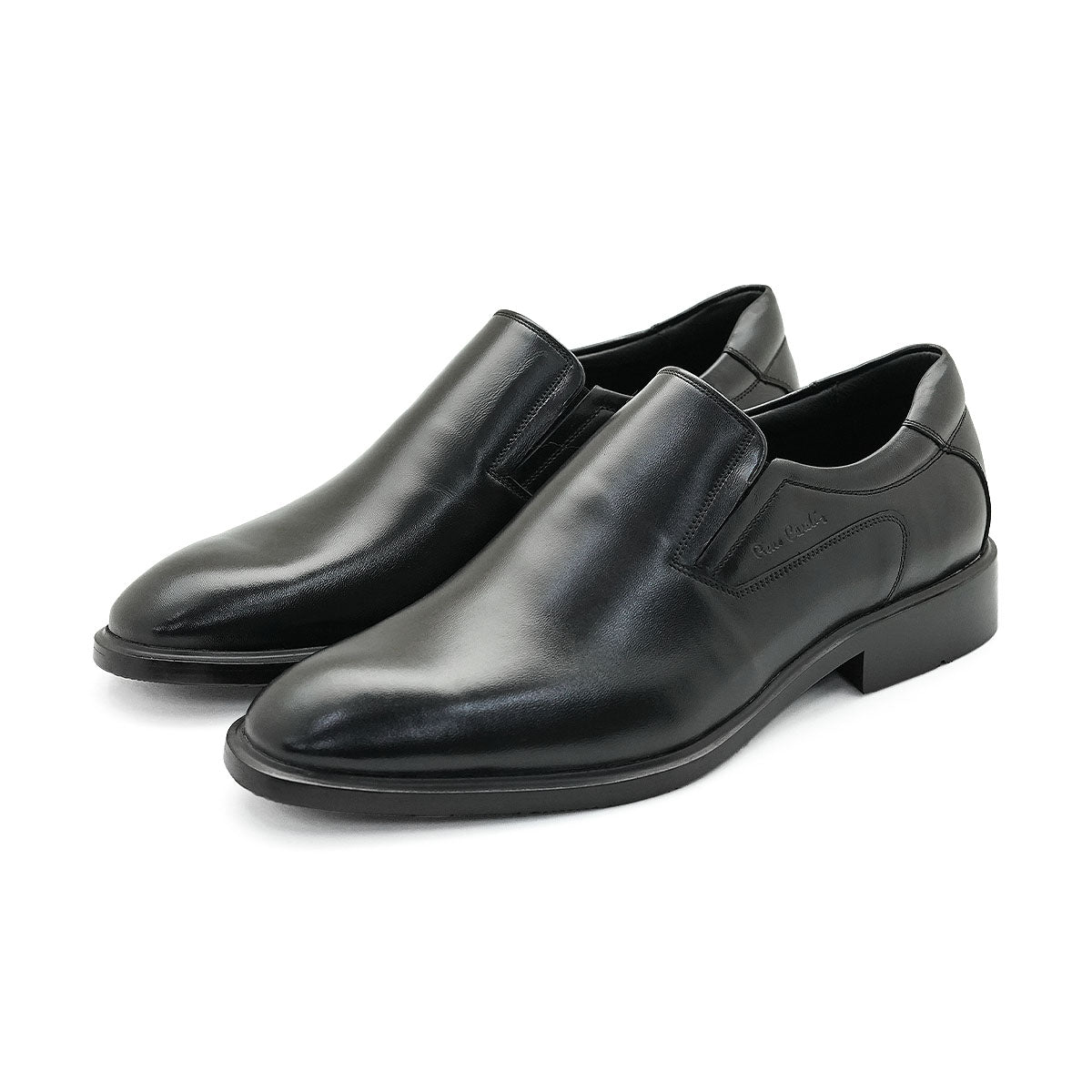 Pierre Cardin အမျိုးသားဖိနပ်၊ တရားဝင်ဖိနပ်၊ နူးညံ့ပြီး သက်တောင့်သက်သာရှိသော သားရေစစ်စစ်၊ အညိုရောင်၊ အရွယ်အစား 80TD127
