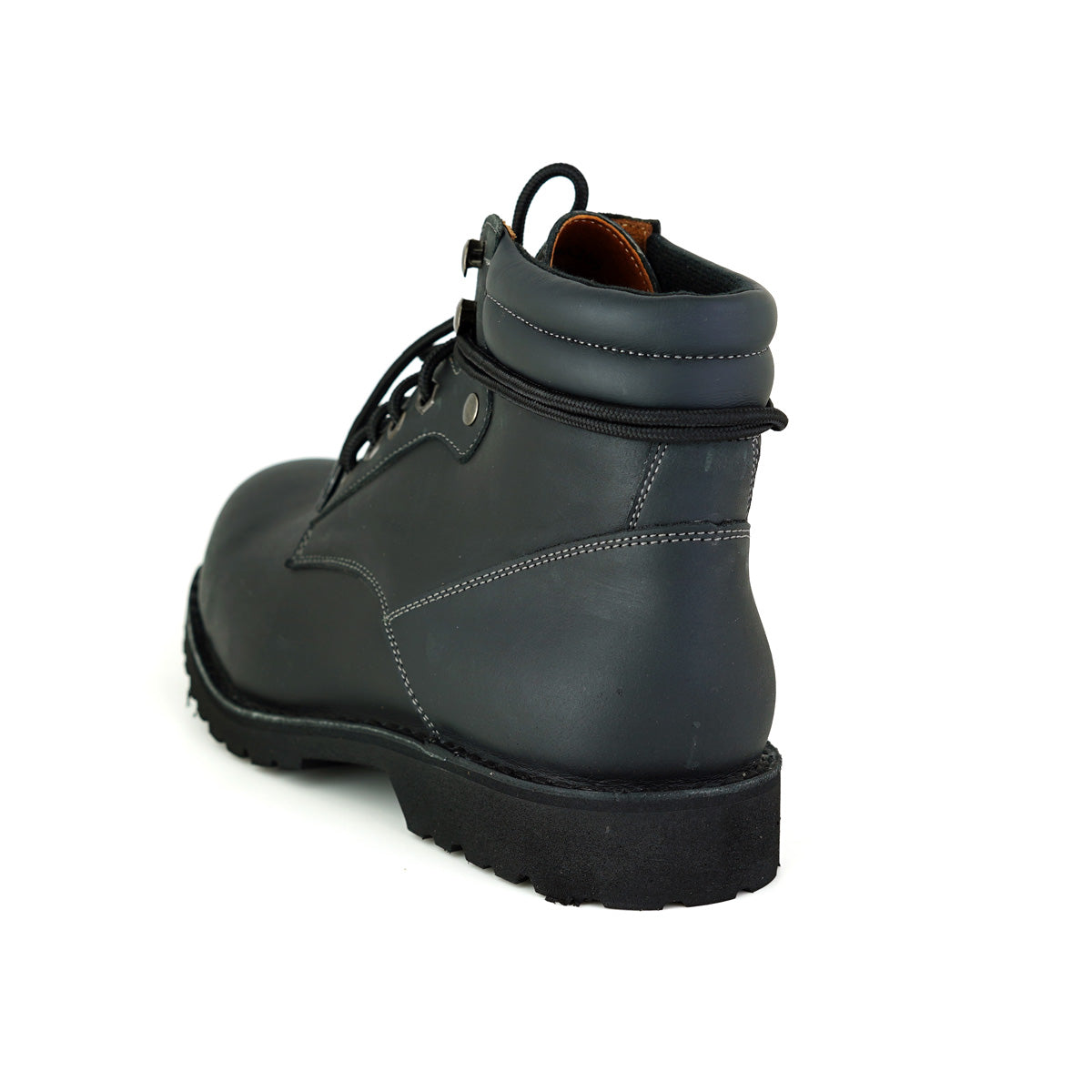 Pierre Cardin รองเท้า pierre cardin รองเท้าหุ้มข้อ ปิแอร์ การ์แดง รองเท้าผู้ชาย หนังแท้ สีดำ 84JC169