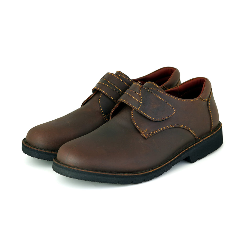 Pierre Cardin အမျိုးသားဖိနပ်၊ မော်ဒယ် 84JC177၊ သားရေစလစ်ဘွတ်ဖိနပ်အတို၊ ရိုးရိုးရှင်းရှင်း၊ အမိုက်စား၊ ဂန္တဝင်ဒီဇိုင်း၊ ဝတ်ရလွယ်ကူသည်၊ ရန်မလိုပါ။ 