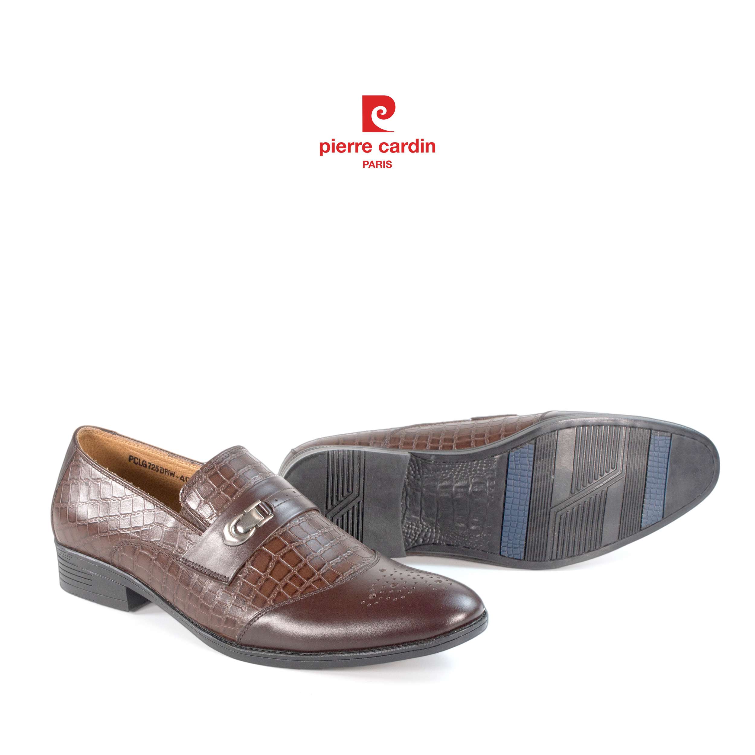 รองเท้าโลฟเฟอร์หัวเข็มขัด Pierre Cardin - PCMFWLG 725
