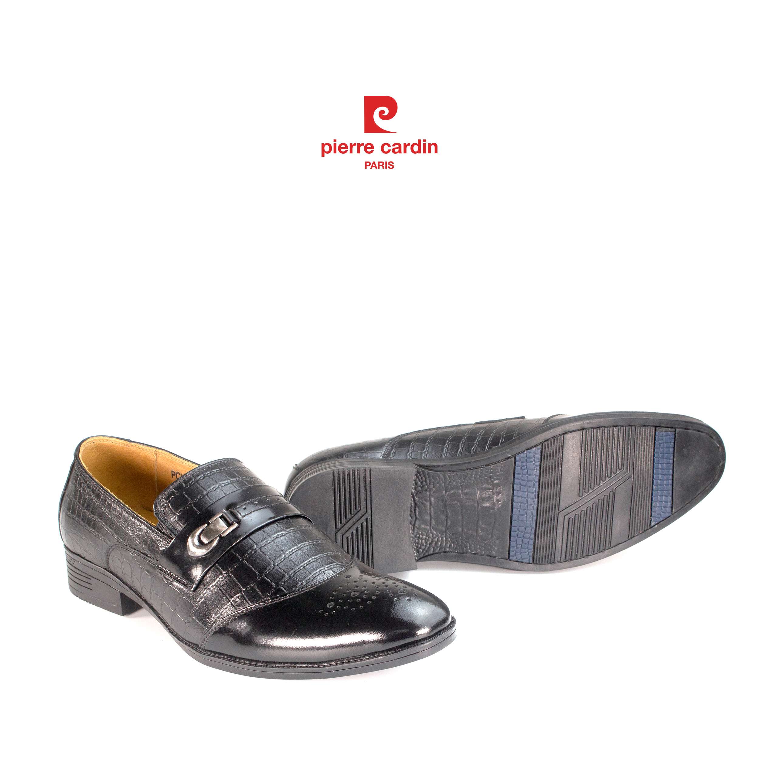 รองเท้าโลฟเฟอร์หัวเข็มขัด Pierre Cardin - PCMFWLG 725