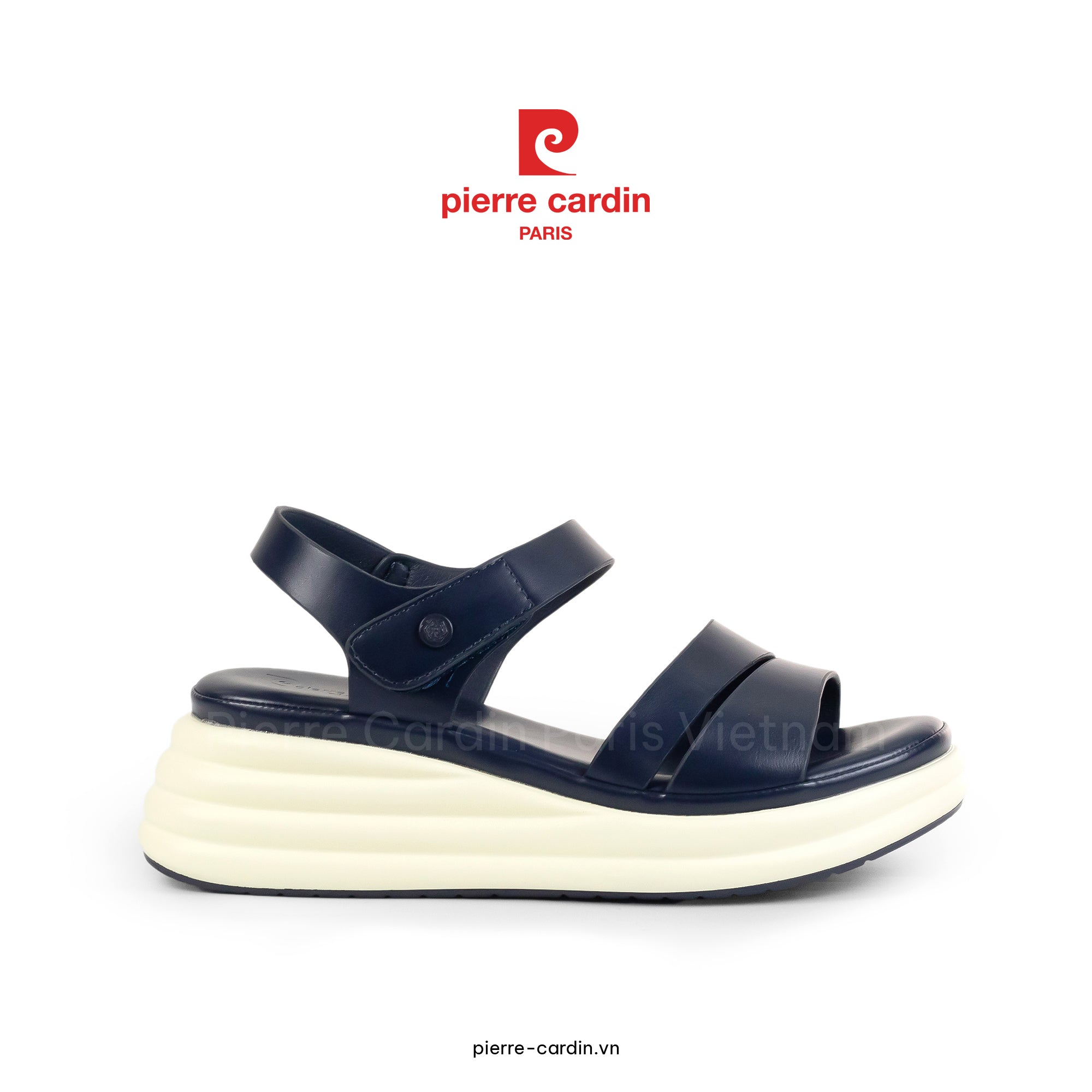 รองเท้าแตะส้นสูง Comfort Pierre Cardin - PCWFWSH 256 (+5cm)