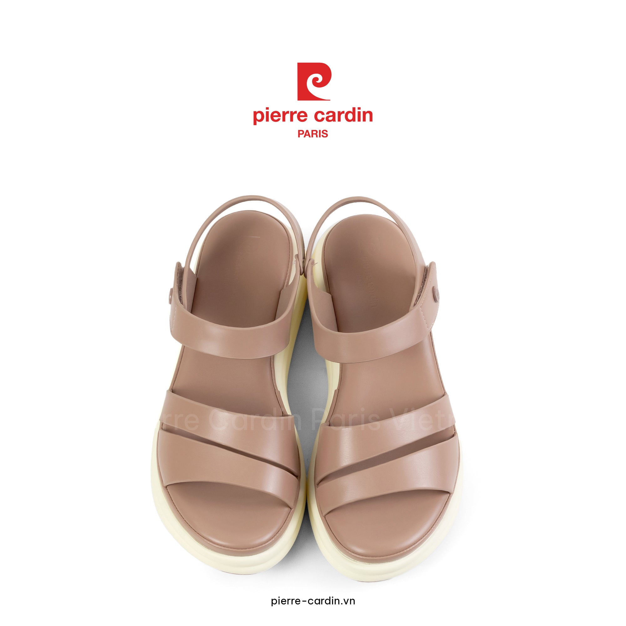 รองเท้าแตะส้นสูง Comfort Pierre Cardin - PCWFWSH 256 (+5cm)