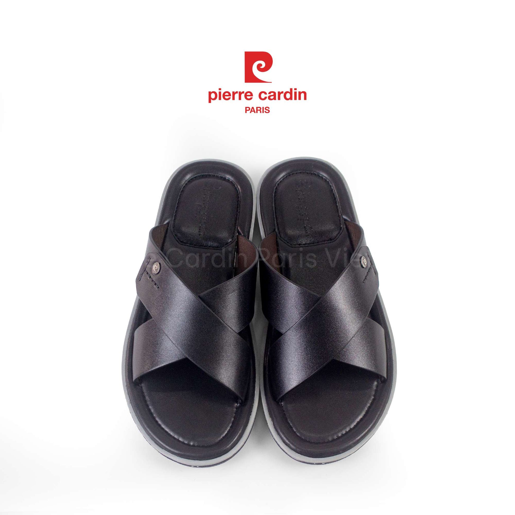 Pierre Cardin အမှတ်တံဆိပ် သားရေခြေနင်း စစ်စစ် - PCMFWLH 158
