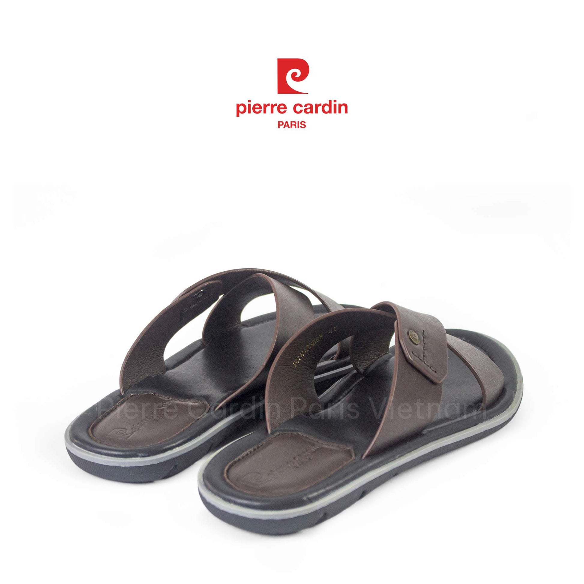 Pierre Cardin အမှတ်တံဆိပ် သားရေခြေနင်း စစ်စစ် - PCMFWLH 158