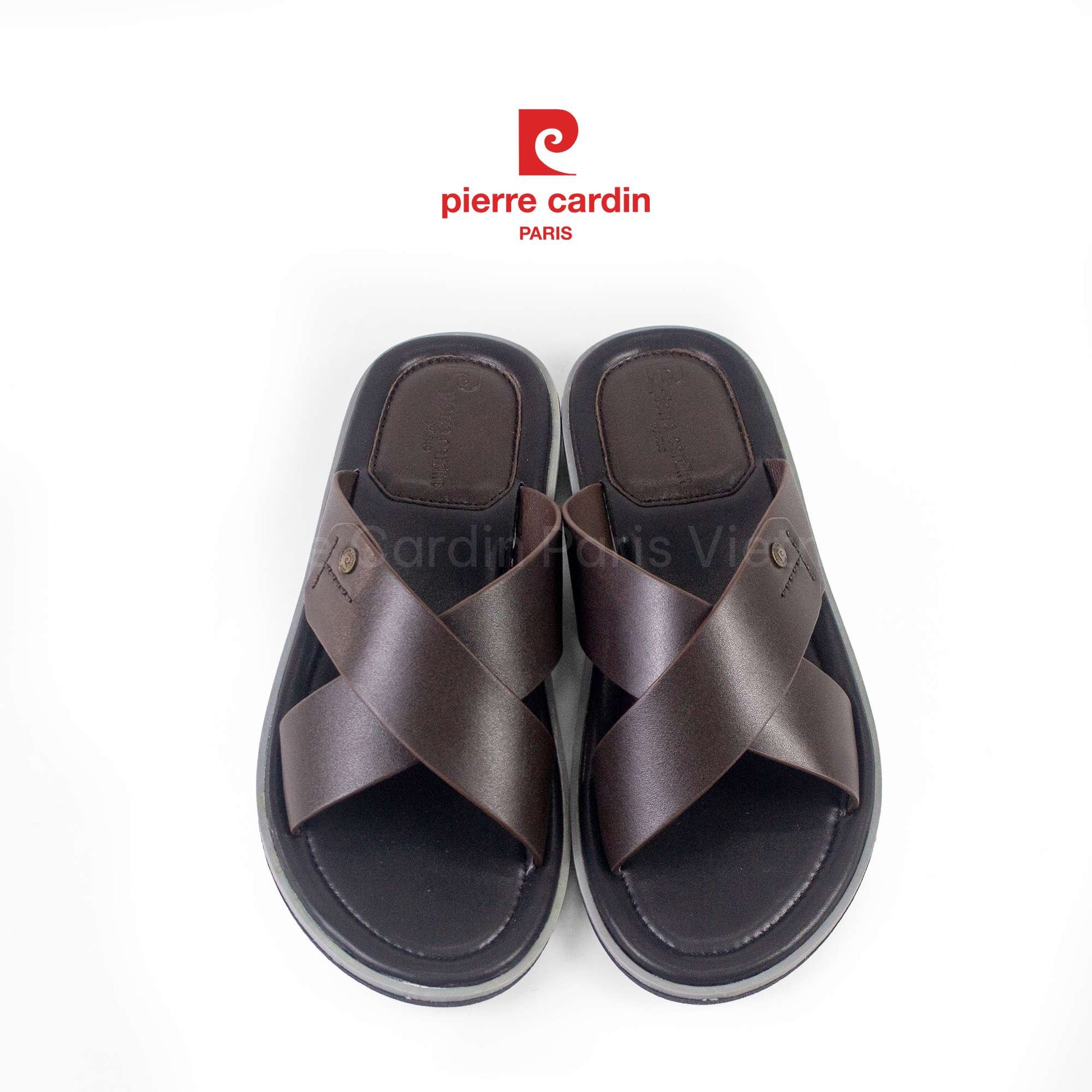 Pierre Cardin အမှတ်တံဆိပ် သားရေခြေနင်း စစ်စစ် - PCMFWLH 158