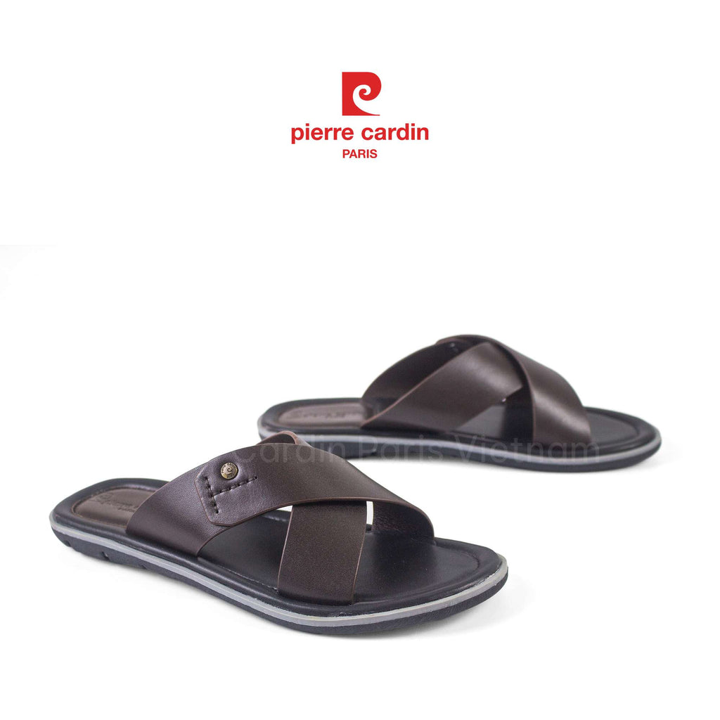 Pierre Cardin အမှတ်တံဆိပ် သားရေခြေနင်း စစ်စစ် - PCMFWLH 158