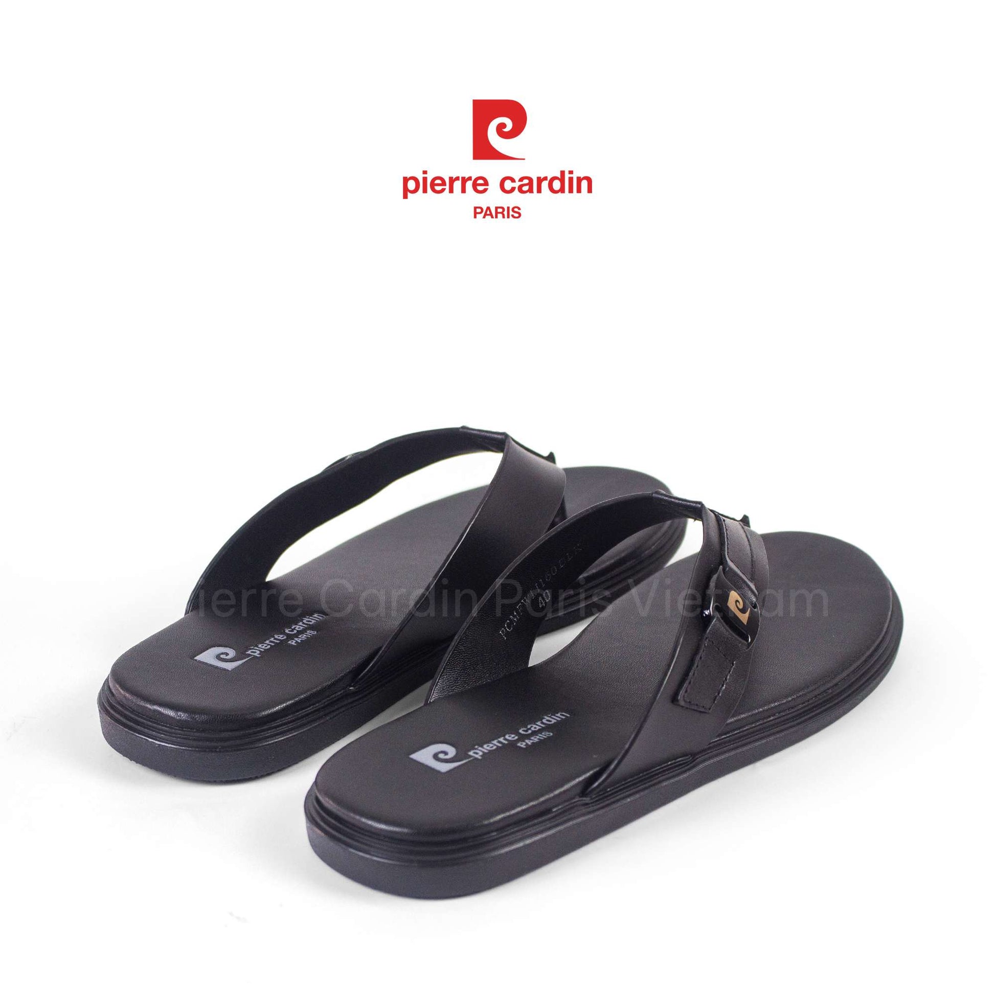 รองเท้าแตะหนังผู้ชายพรีเมียม Pierre Cardin - PCMFWLI 160