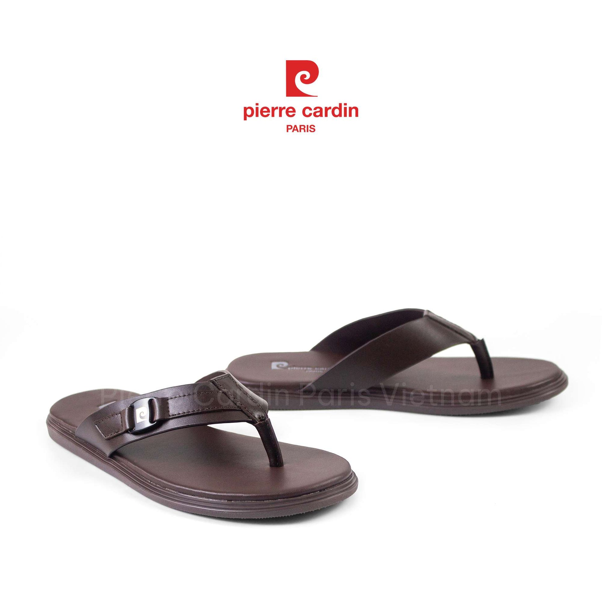 รองเท้าแตะหนังผู้ชายพรีเมียม Pierre Cardin - PCMFWLI 160