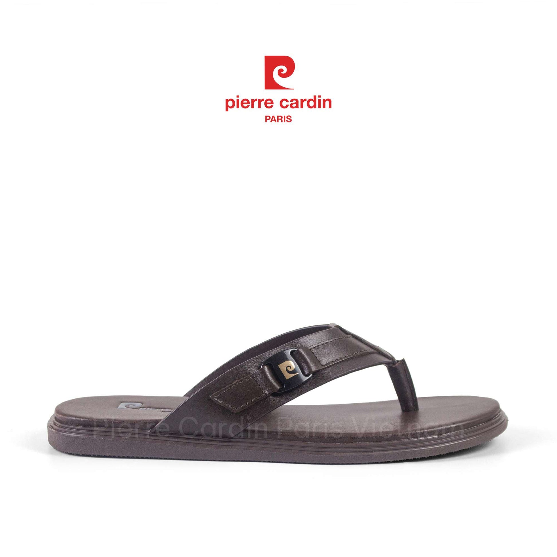 รองเท้าแตะหนังผู้ชายพรีเมียม Pierre Cardin - PCMFWLI 160