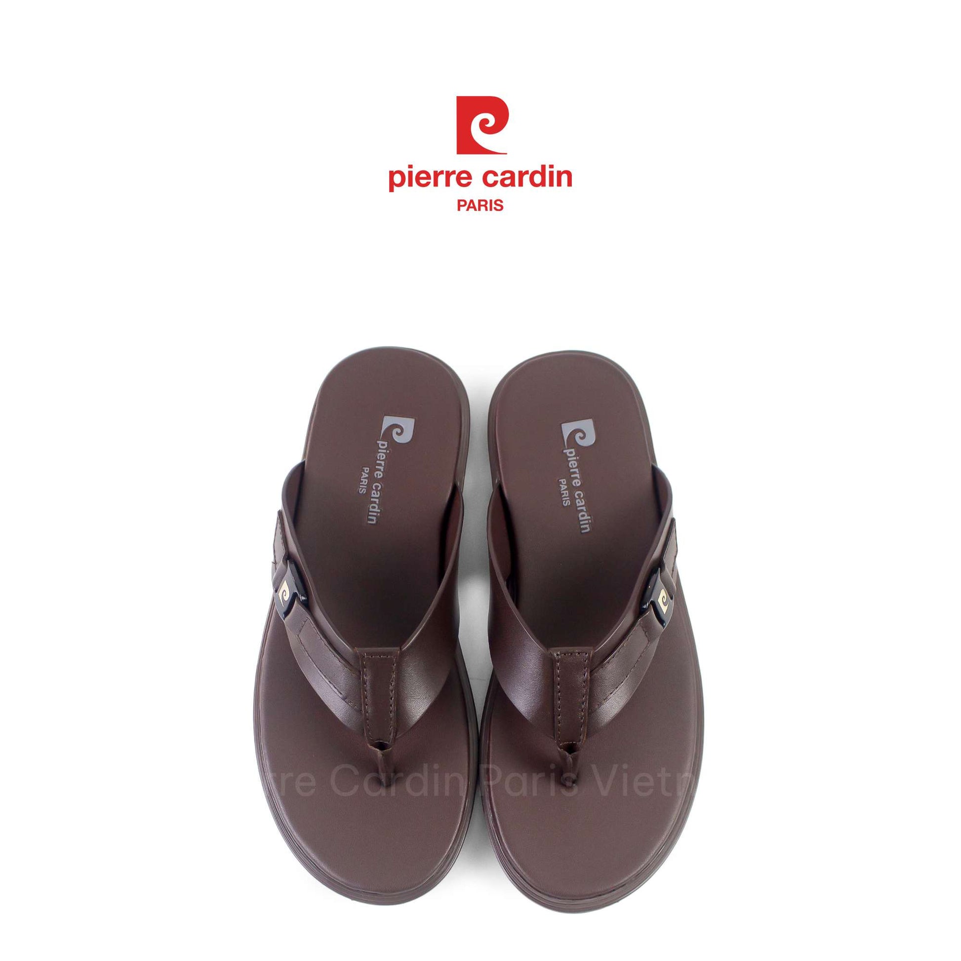 รองเท้าแตะหนังผู้ชายพรีเมียม Pierre Cardin - PCMFWLI 160