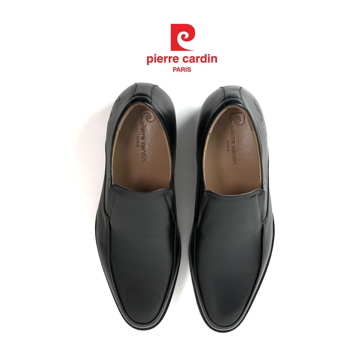 Pierre Cardin Plain Toe Loafer Shoes 373 (+7 ซม.)