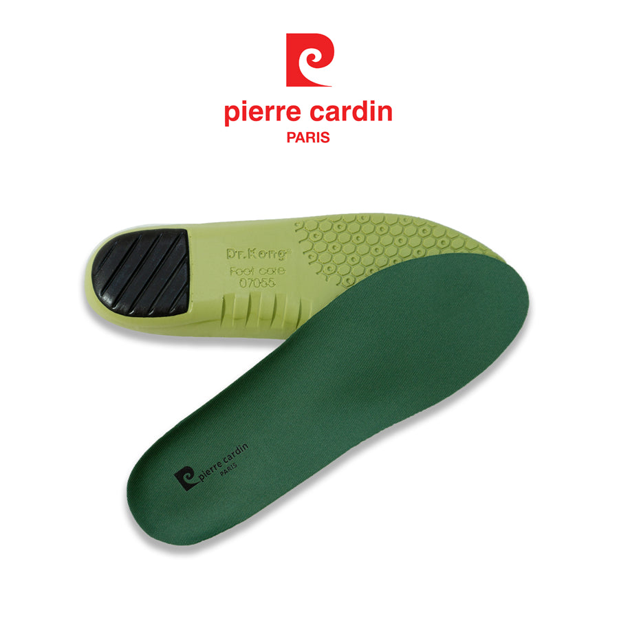 แผ่นรองสุขภาพ Pierre Cardin จากฝรั่งเศส สำหรับเท้าปกติ ใช้ได้กับรองเท้าหนังสุภาพบุรุษ รุ่น 005 - สินค้าของแท้