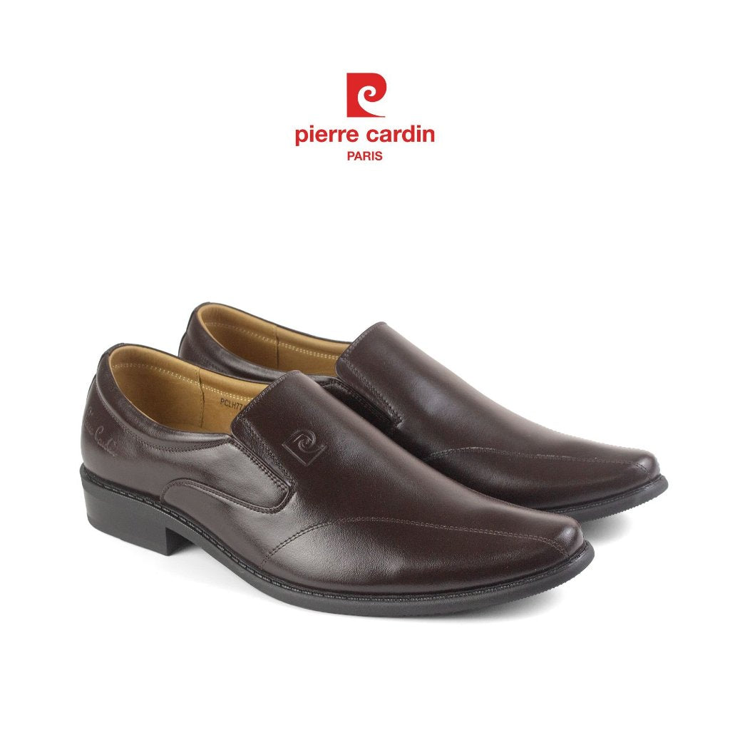 รองเท้าหนัง Loafer ผู้ชาย Pierre Cardin หนังวัวแท้ พื้นยางกันลื่น รุ่น 774