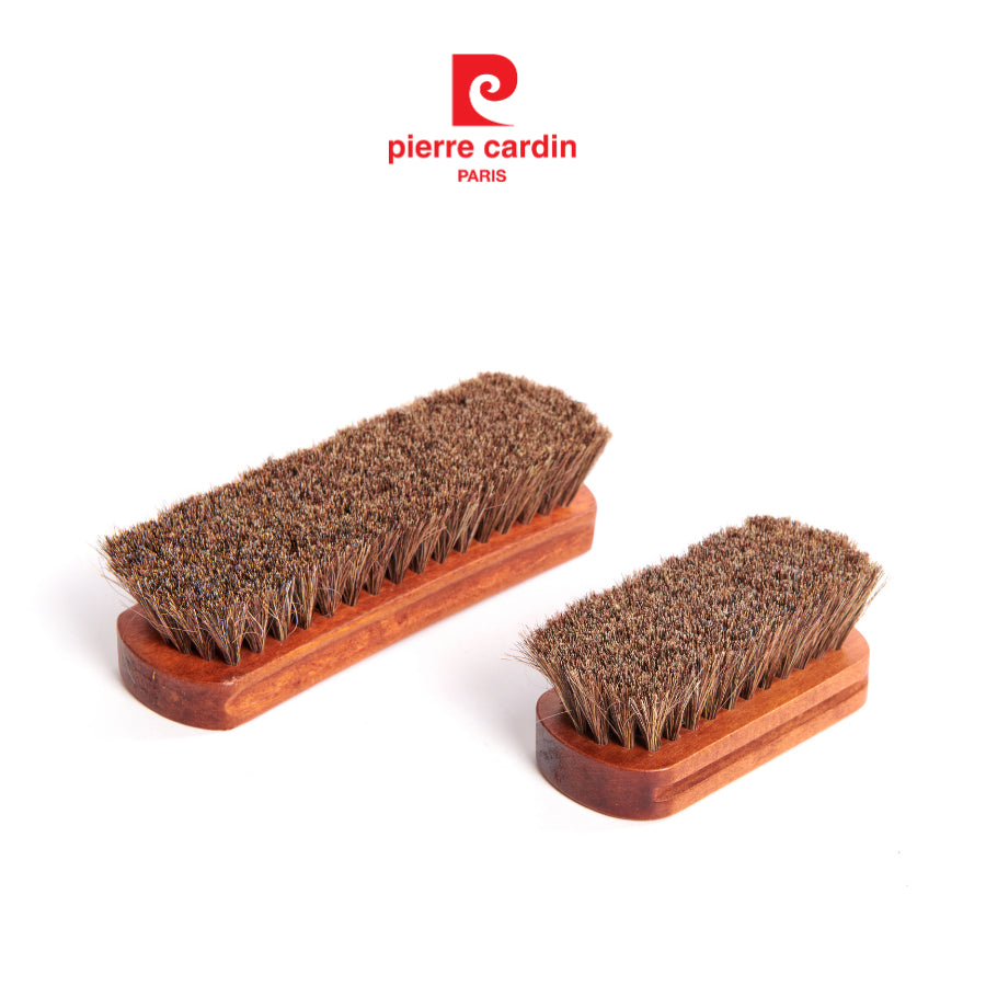 แปรงขัดรองเท้า Pierre Cardin จากฝรั่งเศส ขนาดใหญ่ สำหรับทำความสะอาดรองเท้าหนังสุภาพบุรุษและรองเท้ากีฬา รุ่น 002