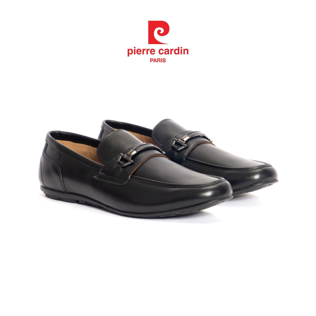 [ใหม่] รองเท้าลองเท้าผู้ชาย Pierre Cardin หนังวัวแท้ หนังนุ่มระบายอากาศ พื้นยางกันลื่น 529